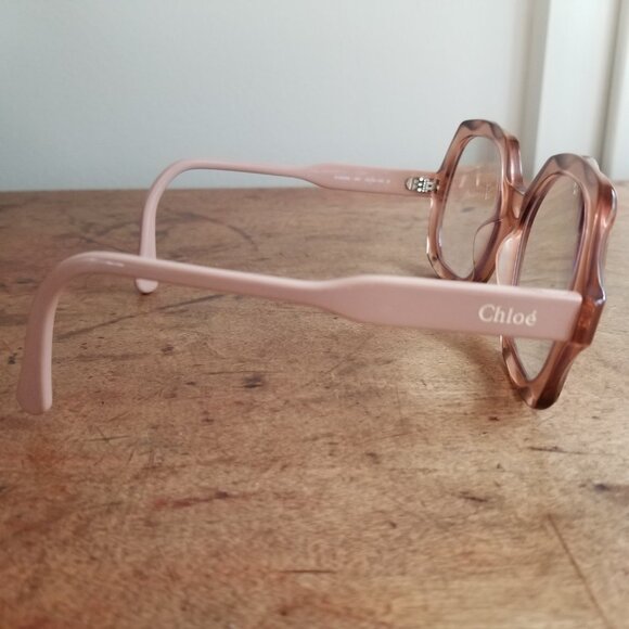 Chloé Eyewear Scallop round-frame eyeglass frames - Picture 4 of 8